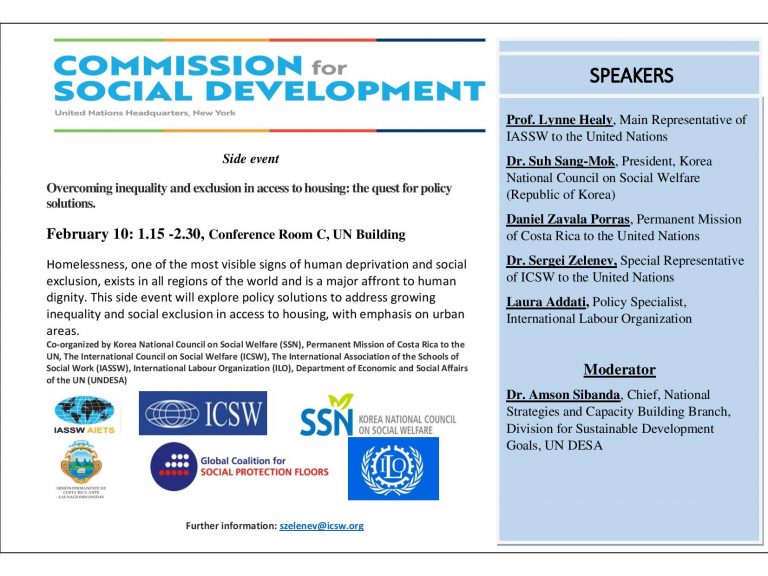 International Association of Schools of Social Work (IASSW)